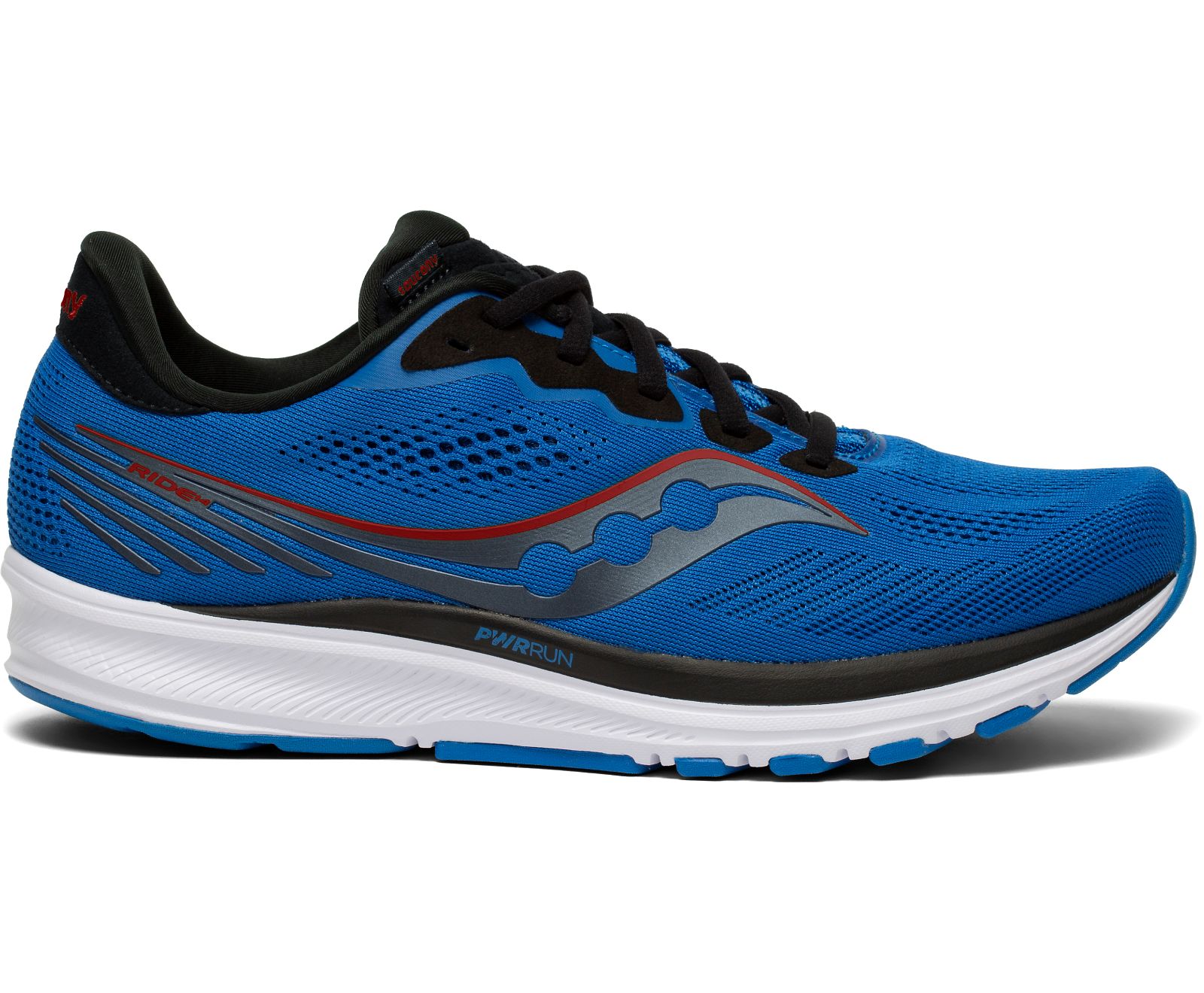 Saucony Ride 14 Men\'s Running Shoes Blue / Black | AU 542CTVE